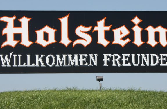 Holstein Welcome Sign