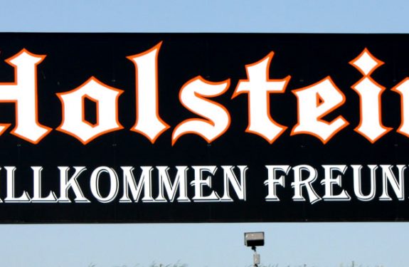 Welcome to Holstein sign